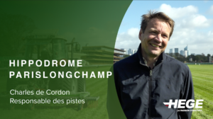 Interview Charles de Cordon Hippodrome ParisLongchamp